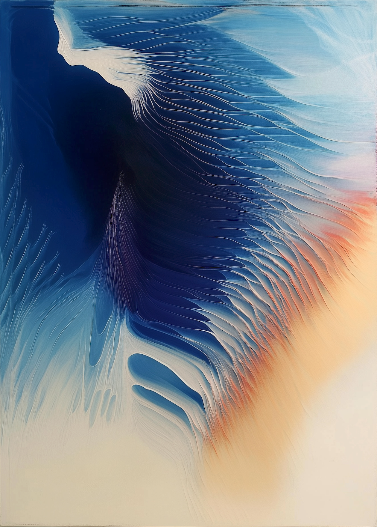 Bluejay (2) – Limited Edition Abstract Expressionist Artwork