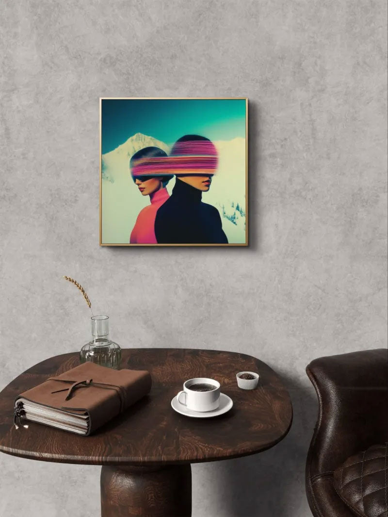 Bond Skiers – Limited Edition Figurative Pop-Art Artwork
