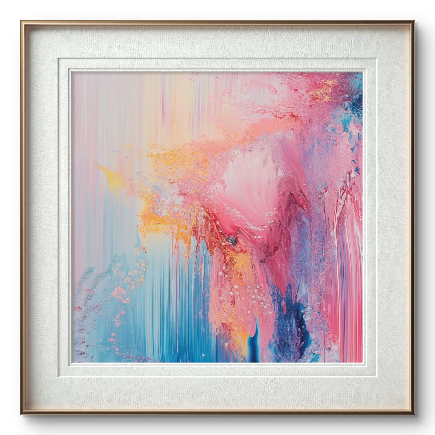 Chromatic Bomb – Limited Edition Abstract Expressionist Artwork