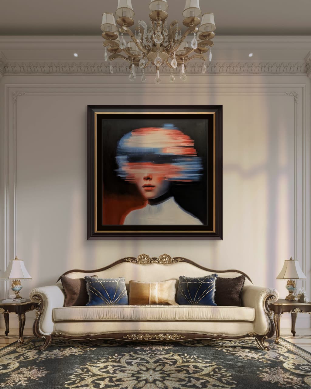 Nuclear Seed - Original Oil on Canvas Figurative Expressionist Artwork