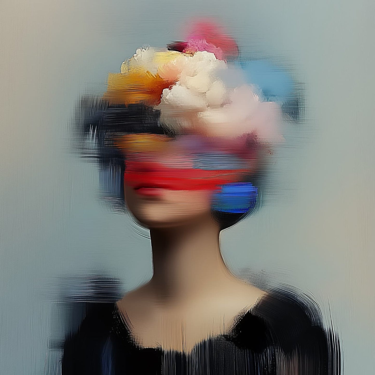 Chromatic Dreams (1) – Limited Edition Figurative Expressionist Artwork