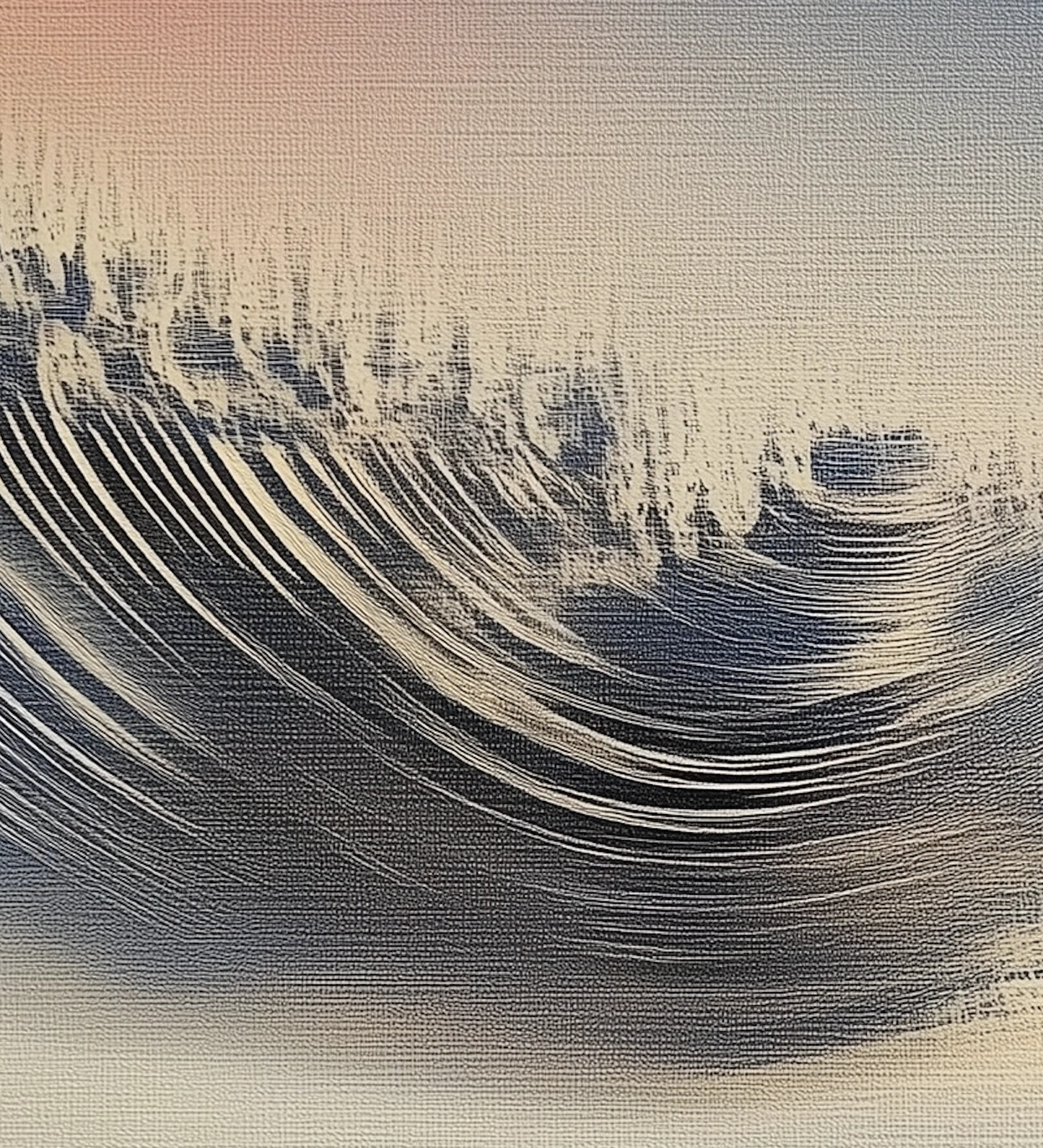Lost City Original Oil on Canvas Abstract Expressionist Artwork