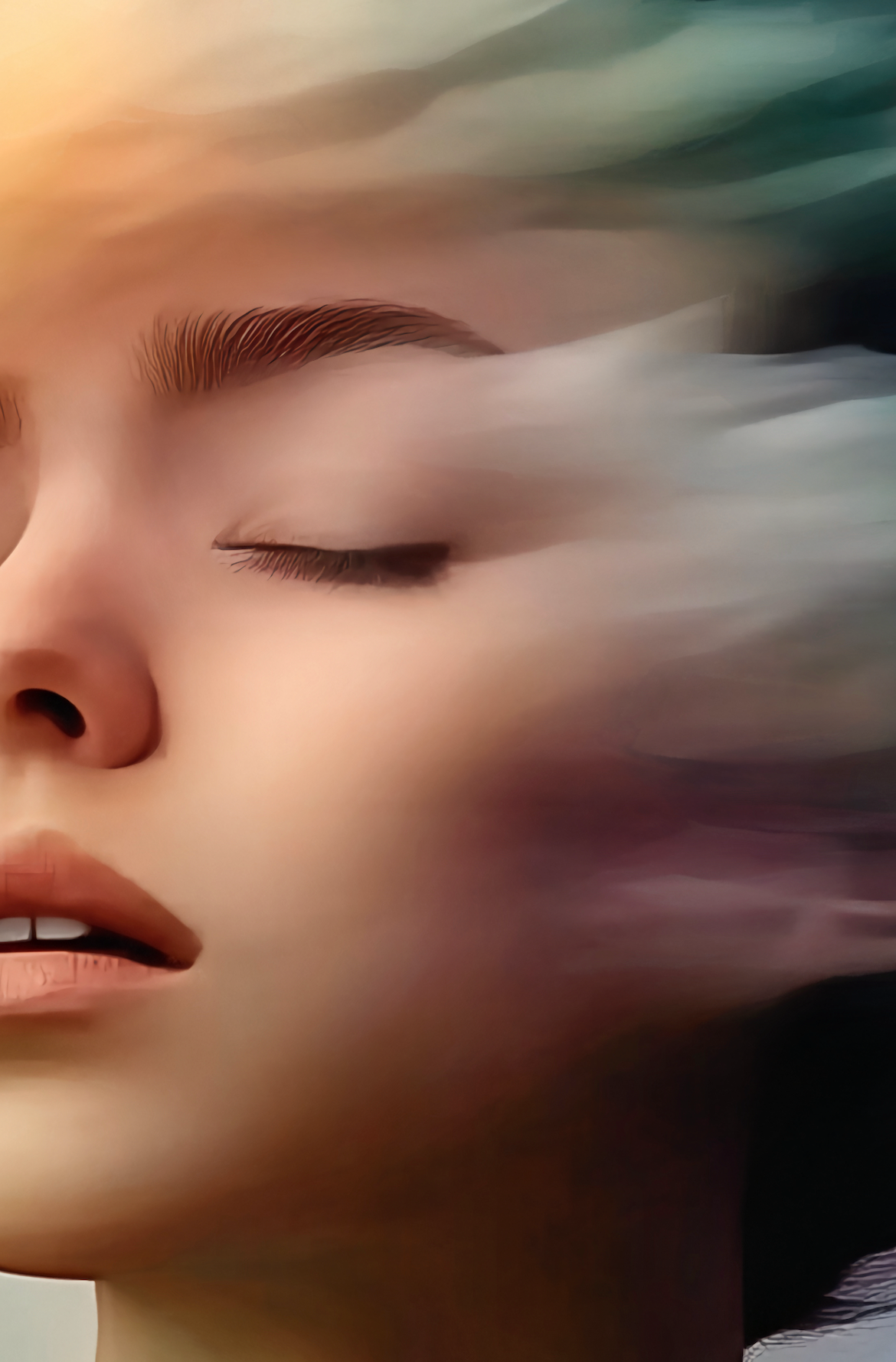 The Dreamer (6) Original Oil on Canvas Figurative Expressionist Artwork