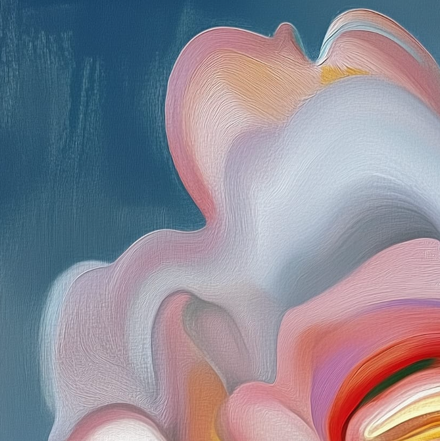 Overwhelmed (1) – Original Oil on Canvas Figurative Expressionist Artwork