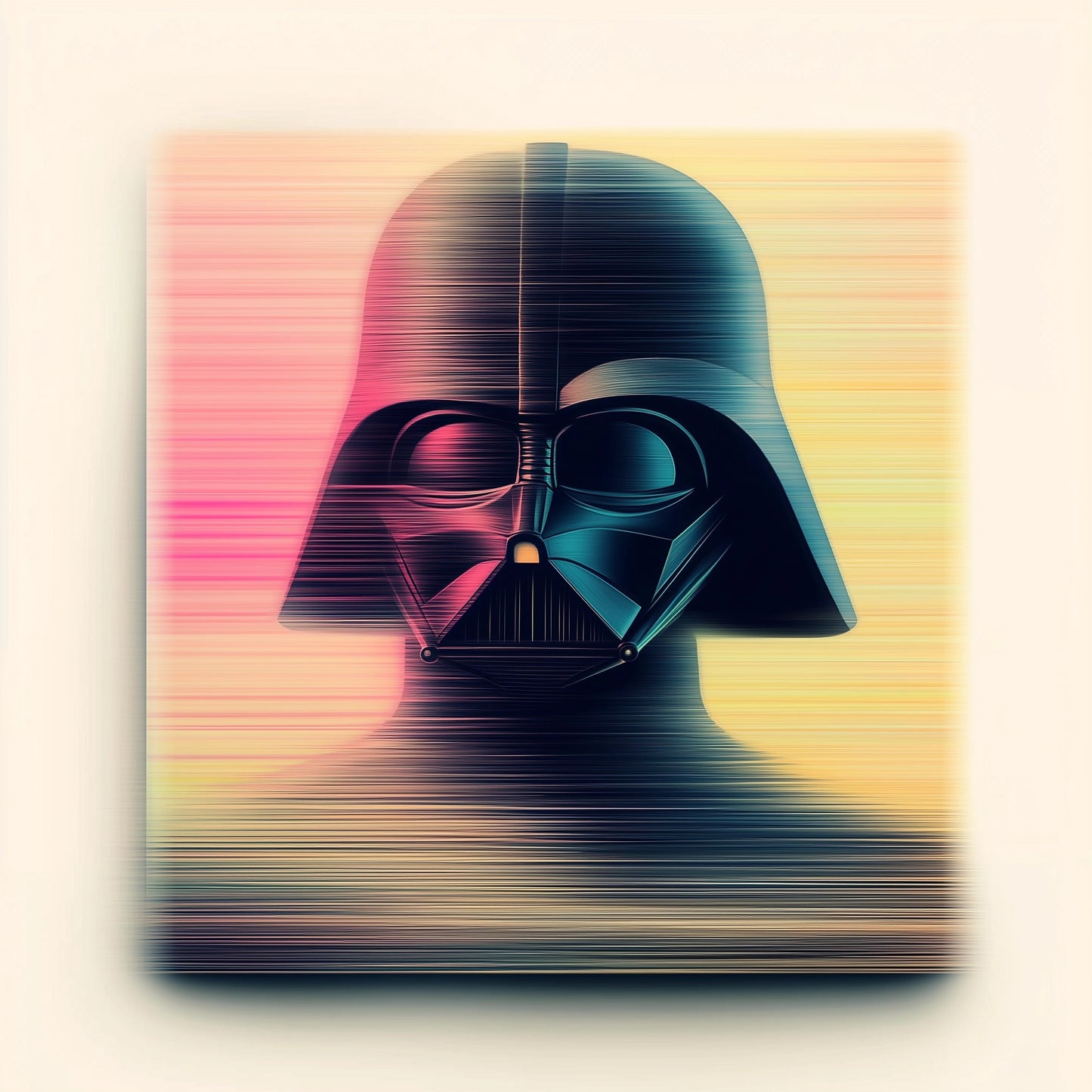 Vader (1) – Limited Edition Appropriation Artwork Inspired by Darth Vader in Star Wars