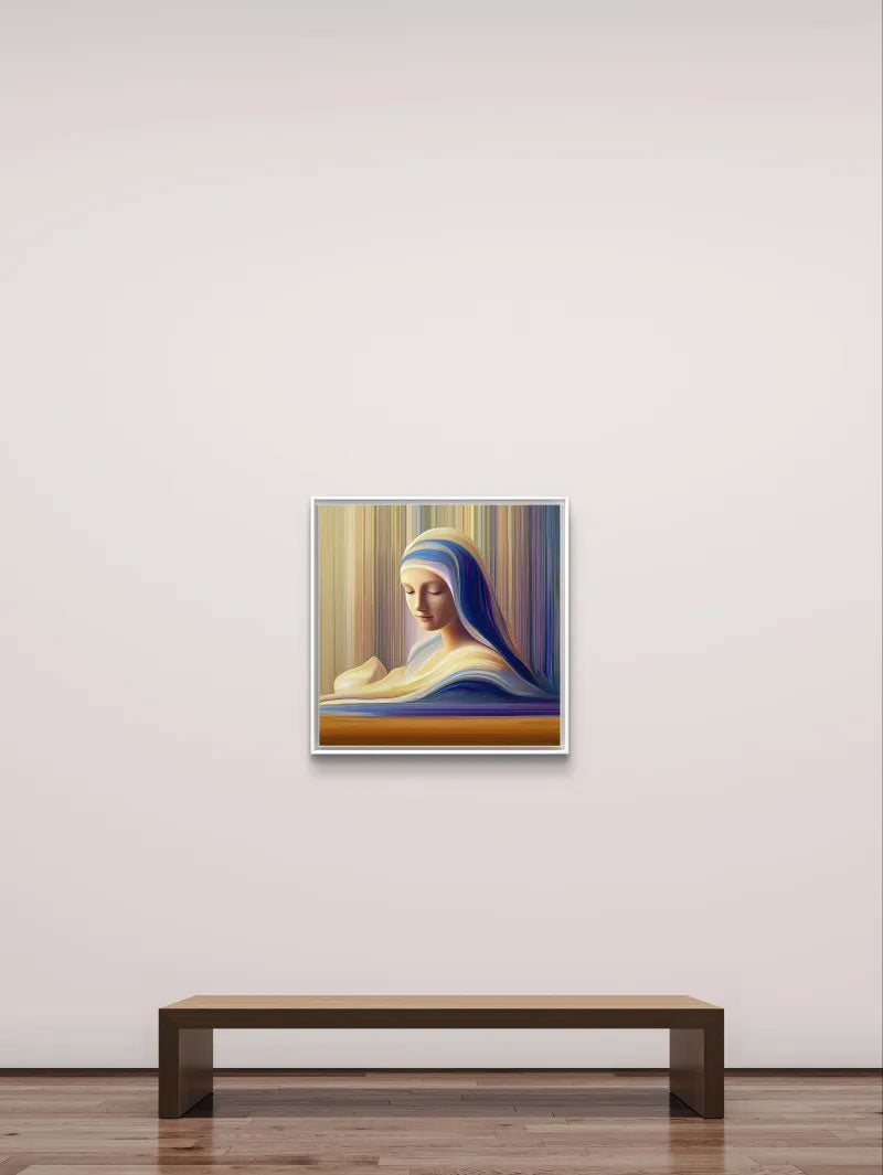Vermeer Meets Mary – Limited Edition Appropriation Expressionist Artwork
