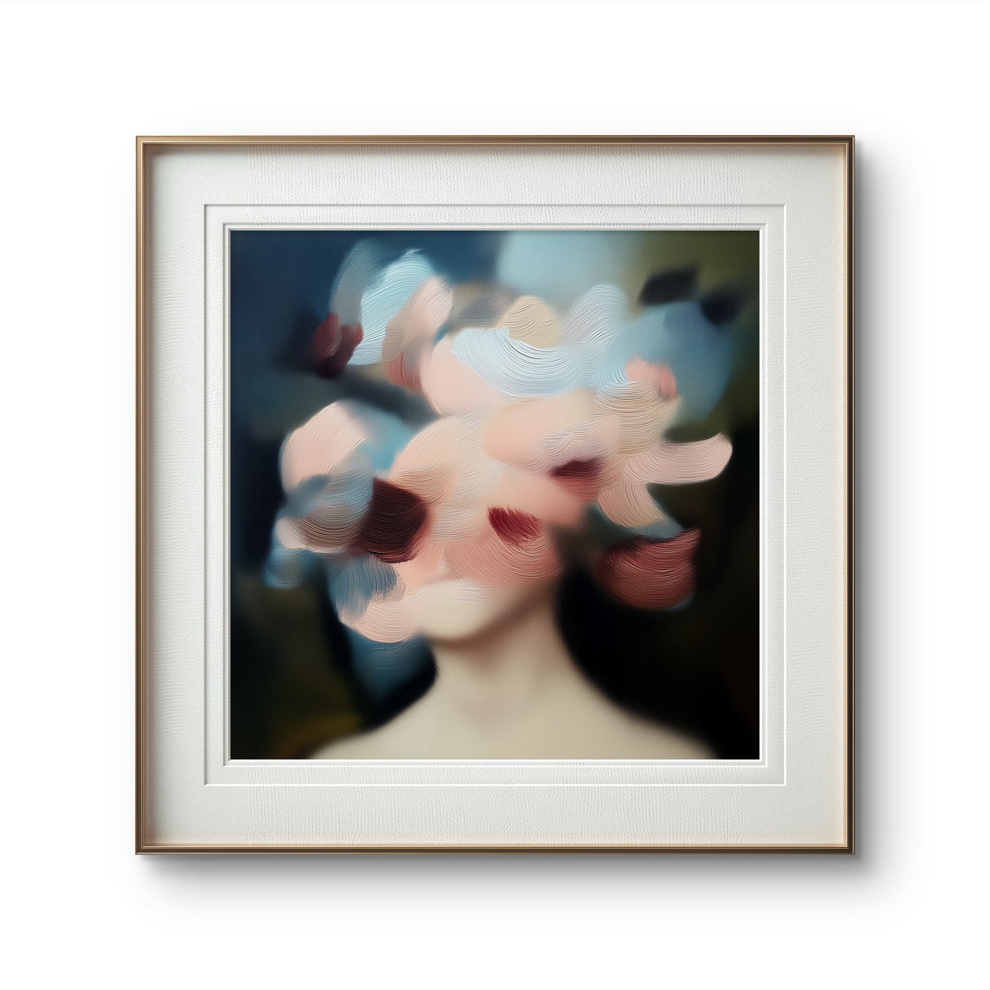 Flowers in your head (2) Limited Edition Figurative Expressionist Artwork