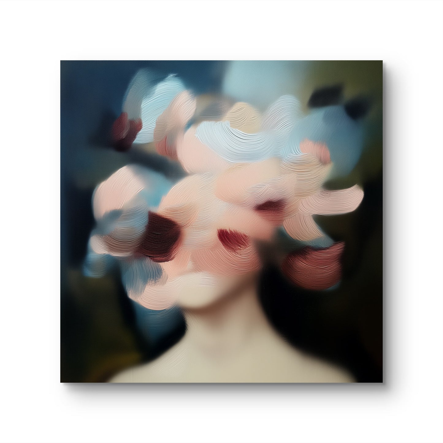 Flowers in your head (2) Limited Edition Figurative Expressionist Artwork