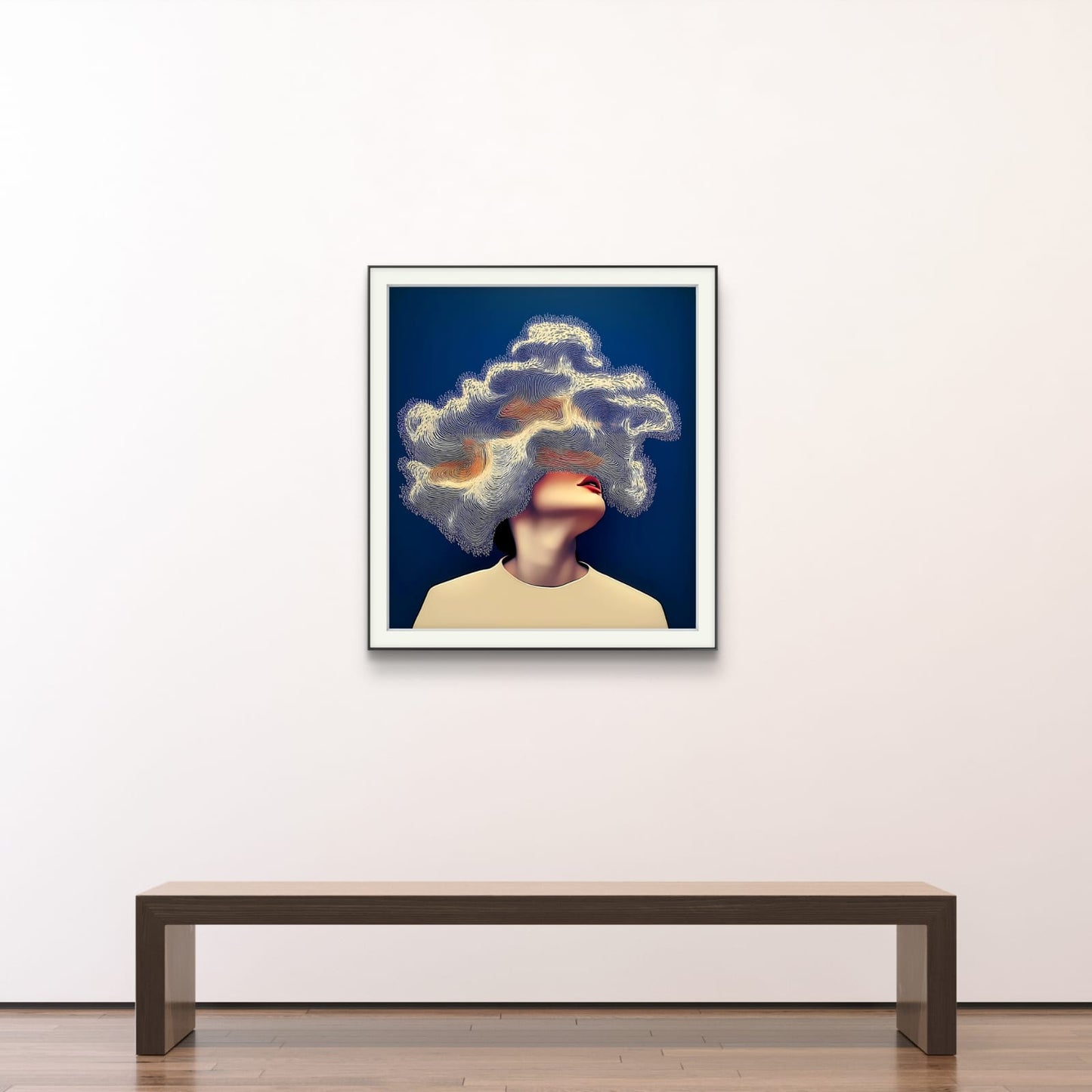 Knitted Dreams (1) Limited Edition Figurative Expressionist Artwork