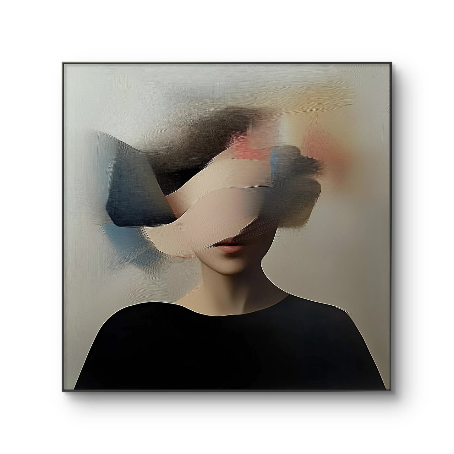 Self Assemble (1) Original Oil on Canvas Figurative Expressionist Artwork