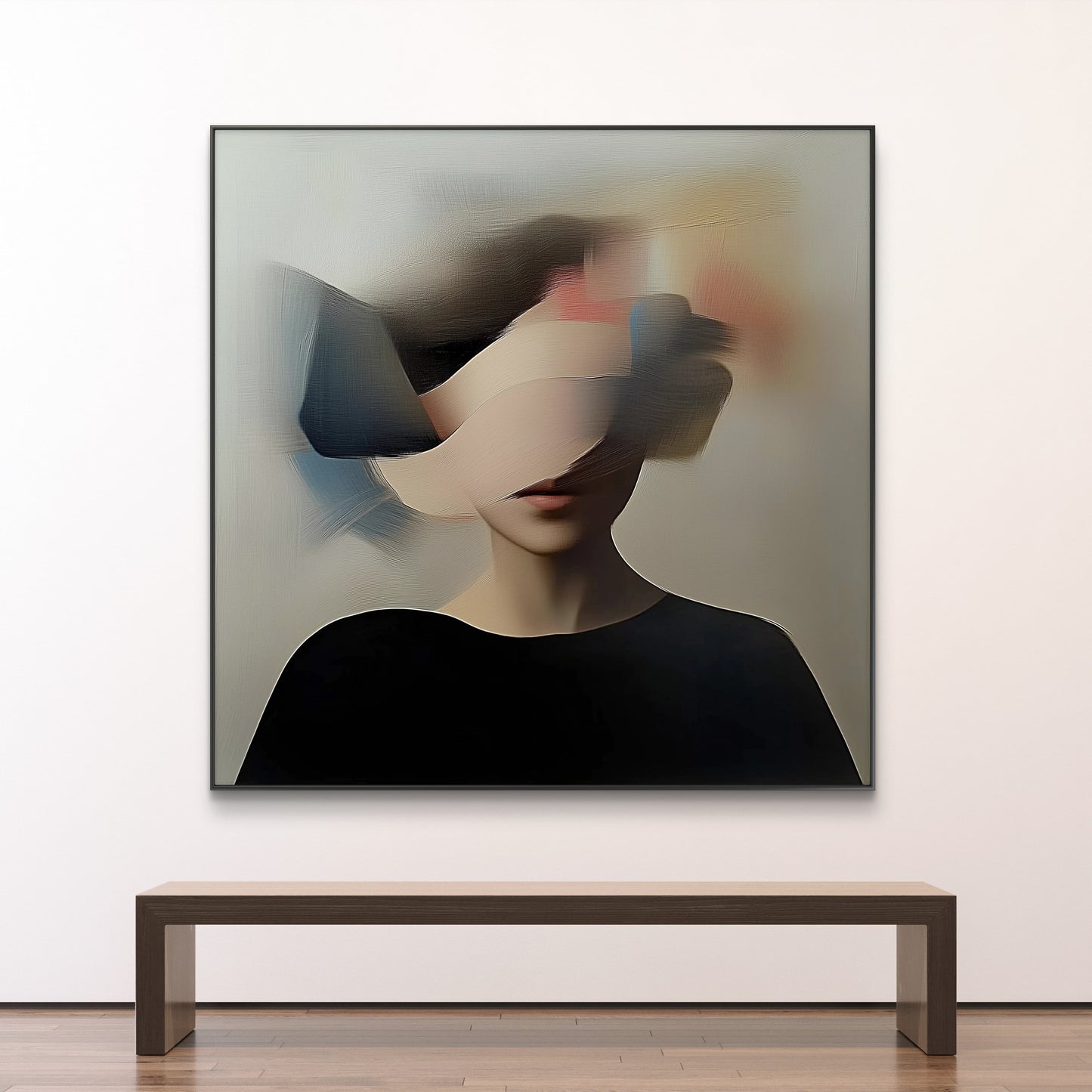 Self Assemble (1) Original Oil on Canvas Figurative Expressionist Artwork