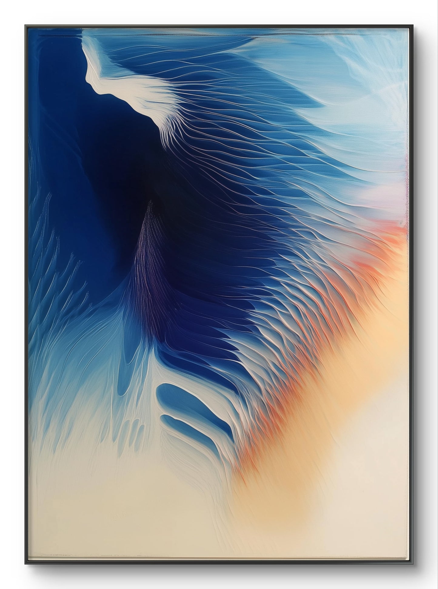 Bluejay (2) – Limited Edition Abstract Expressionist Artwork