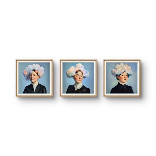 Madame Dreamer COMPLETE SERIES Limited Edition Figurative Expressionist Artworks