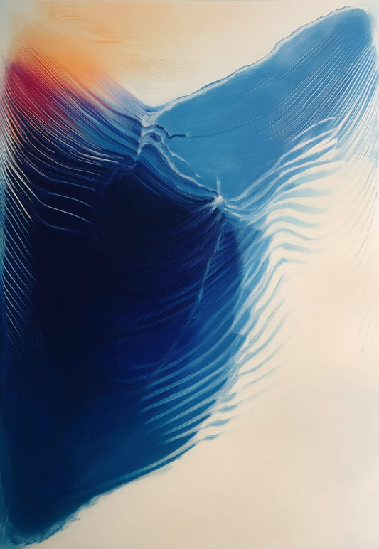 Bluejay (1) – Limited Edition Abstract Expressionist Artwork