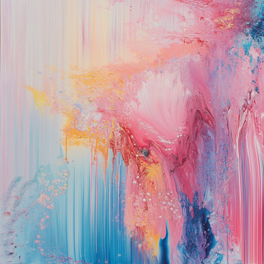 Chromatic Bomb – Limited Edition Abstract Expressionist Artwork