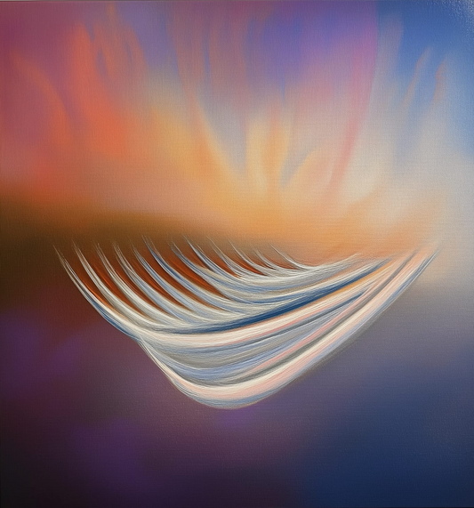 Fire & Ice – Limited Edition Abstract Expressionist Artwork