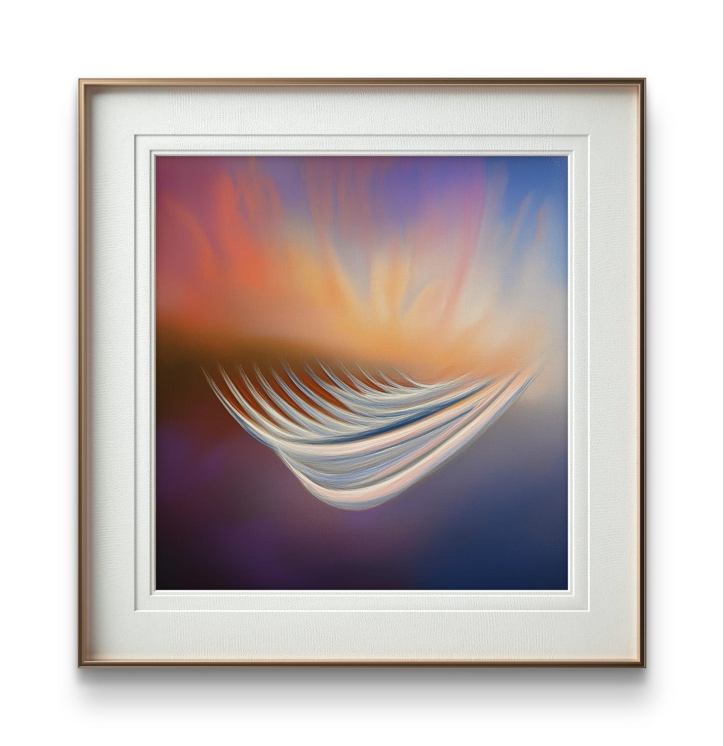 Fire & Ice – Limited Edition Abstract Expressionist Artwork