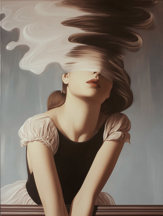 Love of Dutch (5) - Original Oil on Canvas Figurative Expressionist Artwork