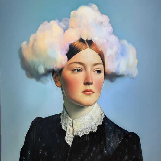Madame Dreamer (2) Limited Edition Figurative Expressionist Artwork