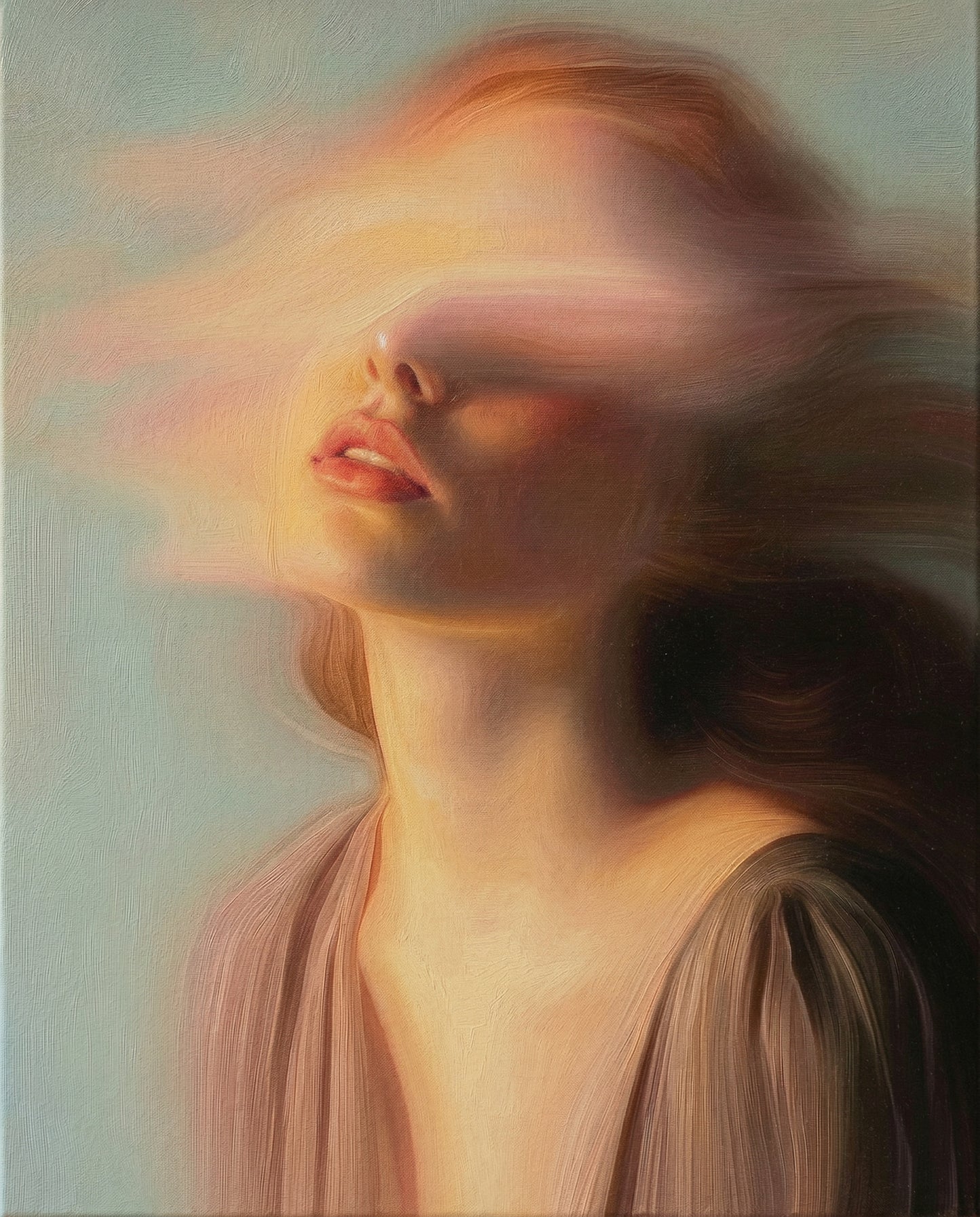 The Dreamer (17) - Original Oil on Canvas Artwork