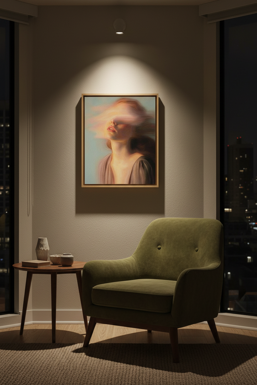 The Dreamer (17) - Original Oil on Canvas Artwork