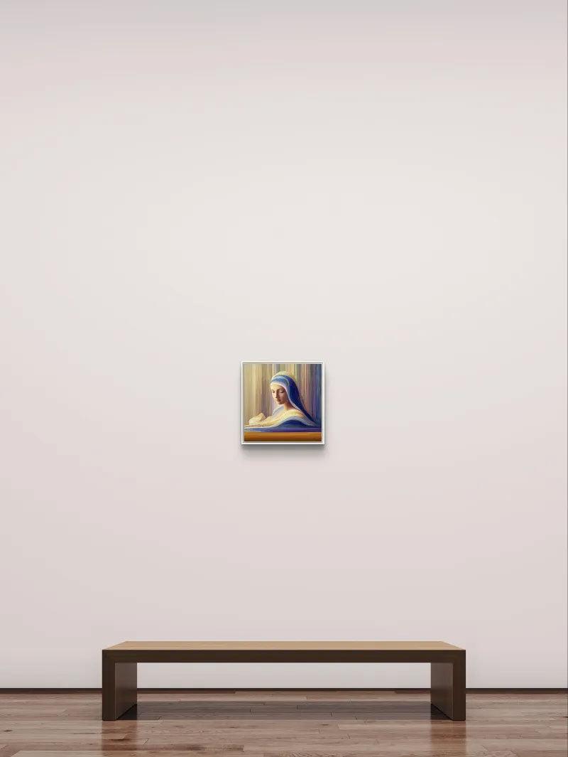 Vermeer Meets Mary – Limited Edition Appropriation Expressionist Artwork