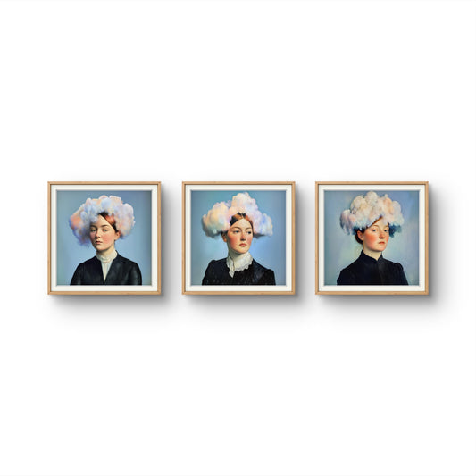 Madame Dreamer COMPLETE SERIES Limited Edition Figurative Expressionist Artworks